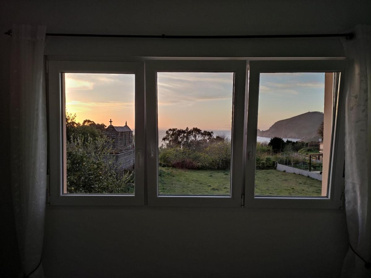 Casa A Colorada Cerca De La Playa De Mar De Fora Villa Finisterre Eksteriør bilde