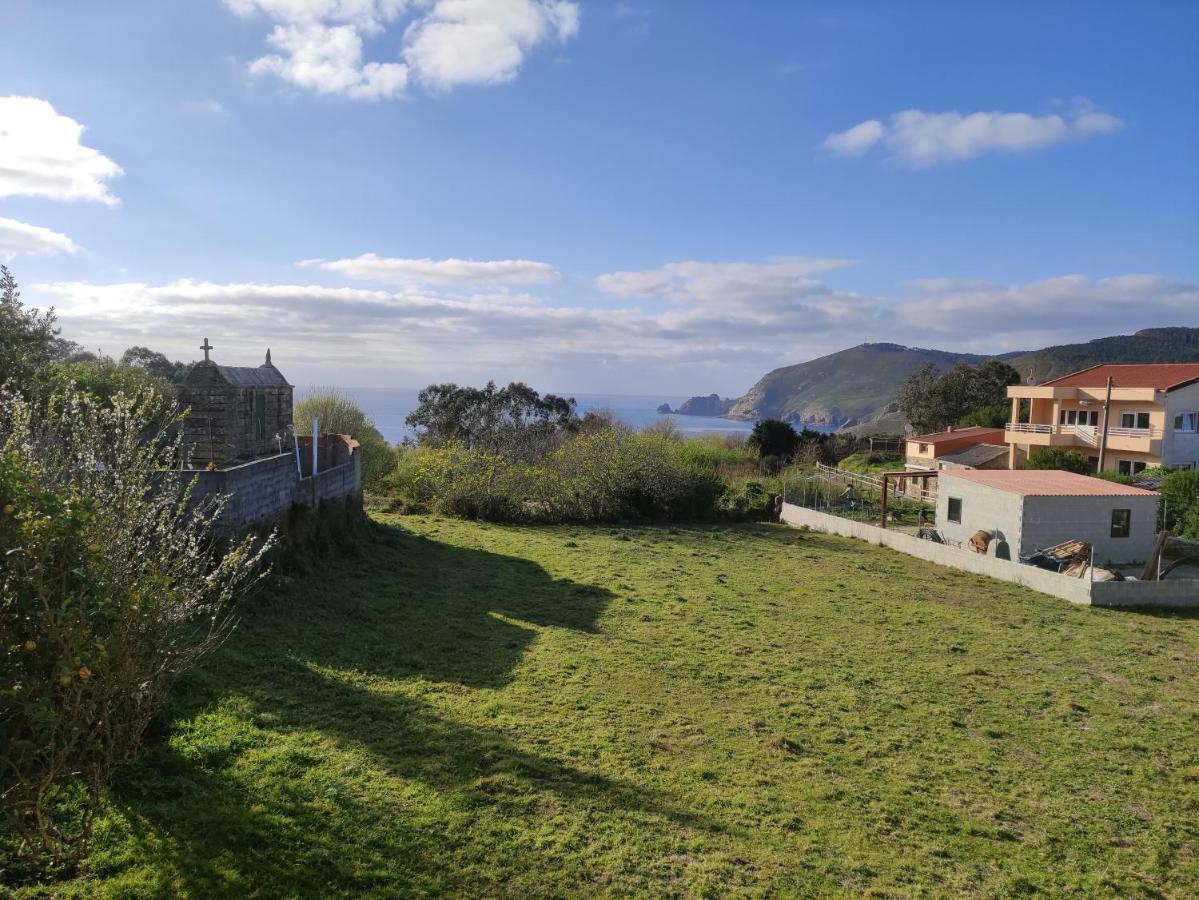 Casa A Colorada Cerca De La Playa De Mar De Fora Villa Finisterre Eksteriør bilde
