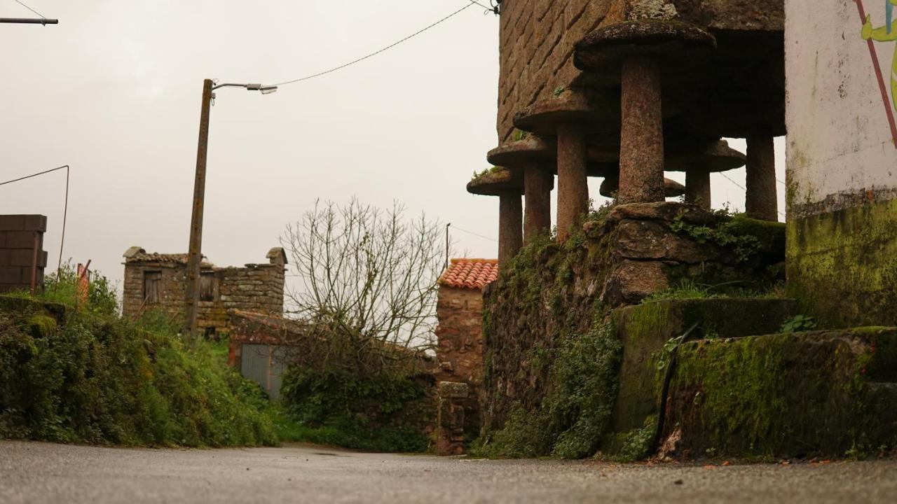 Casa A Colorada Cerca De La Playa De Mar De Fora Villa Finisterre Eksteriør bilde